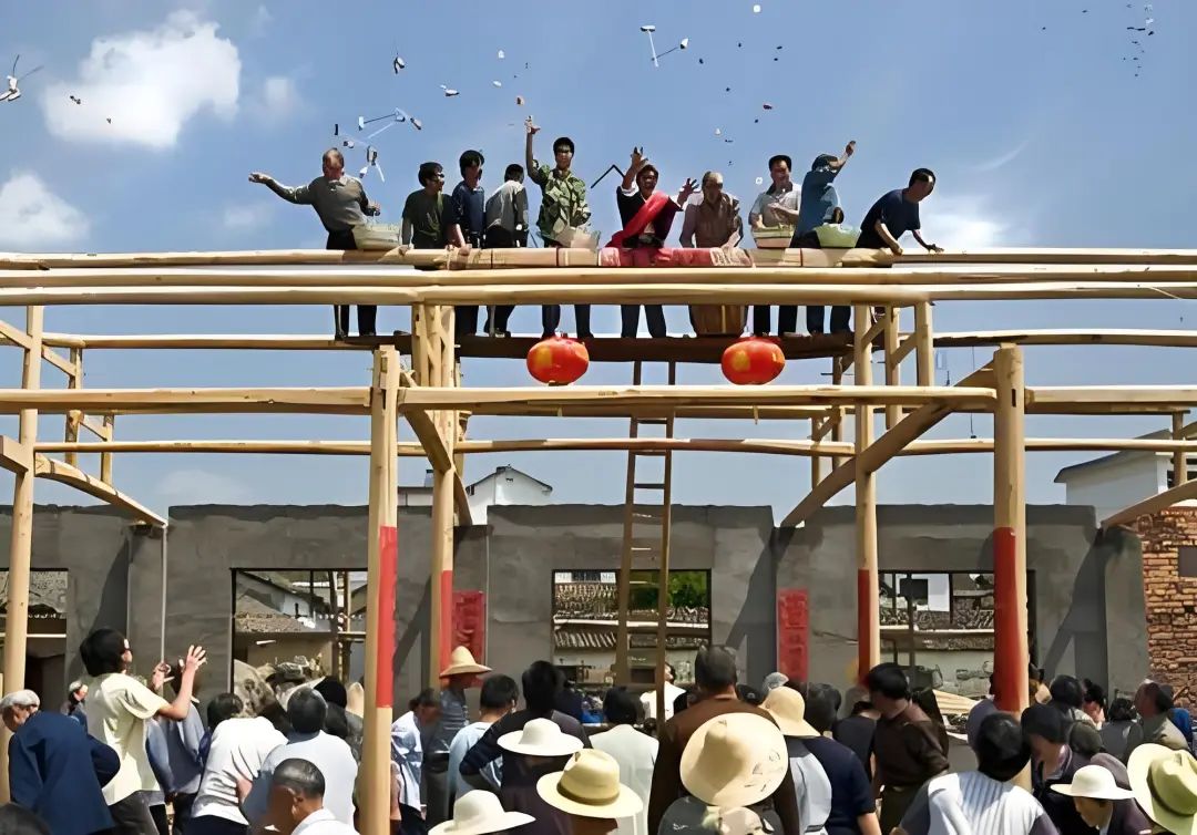 民俗风水:建房上梁的具体步骤及禁忌 - 木石易学讲堂